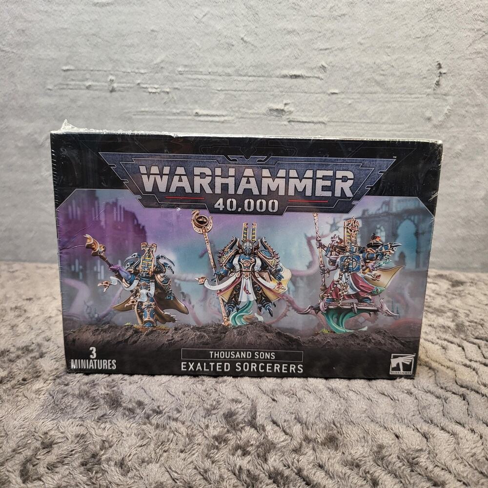 Games Workshop Warhammer 40,000 Thousand Sons Exalted Sorcerers Kit Blue